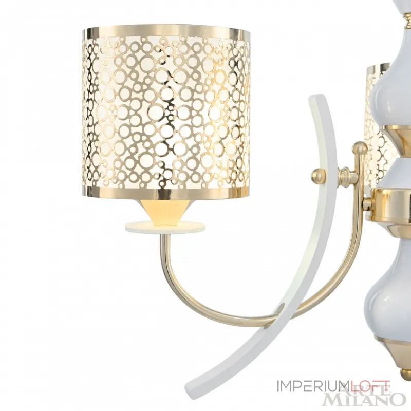 Подвесная люстра Arte Milano Florentia-6067 306067/3 Wh/Gd