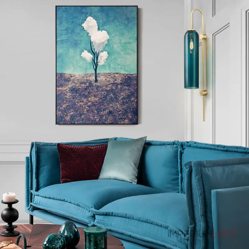 Бра Arcelio float Wall Sconce  Drunken Emerald от ImperiumLoft