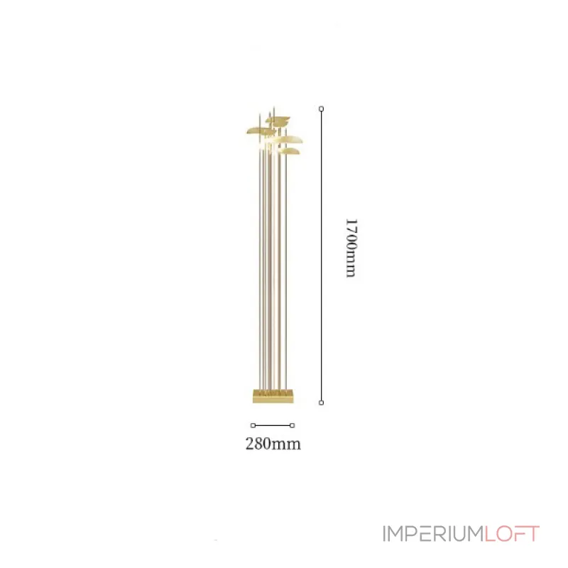 Торшер Paolo Castelli ANODINE FLOOR LAMP от ImperiumLoft