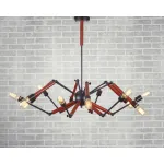 Подвесная люстра Double Octopus Wood