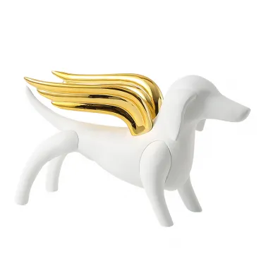 Статуэтка BlessLight Angel Dog white 2018 Статуэтка BlessLight Angel Dog white 2018