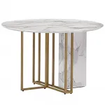 Стол marble cross round от ImperiumLoft