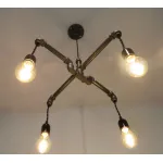 Подвесная люстра Crossed Industrial Water Pipe