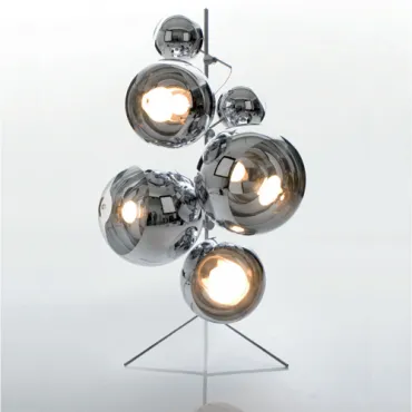 торшер Mirror Ball Tripod Stand