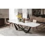 Стол обеденный BlessLight Scorpio marble 5599