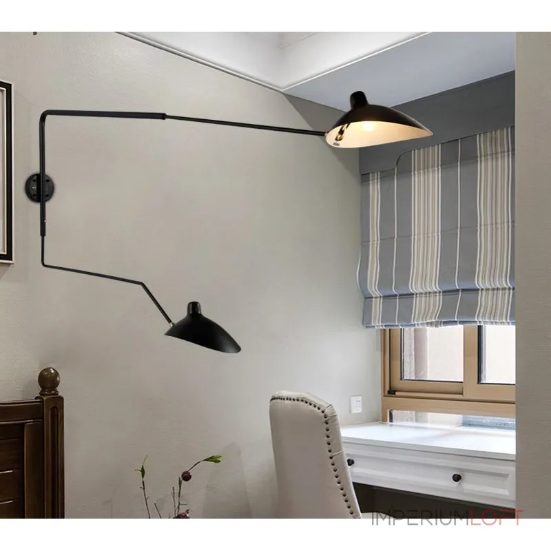 Бра BlessLight Serge Mouille Double 12155 Бра BlessLight Serge Mouille Double 12155