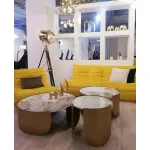 Комплект мягкой мебели (диван, кресло 2шт) BlessLight Togo 1116