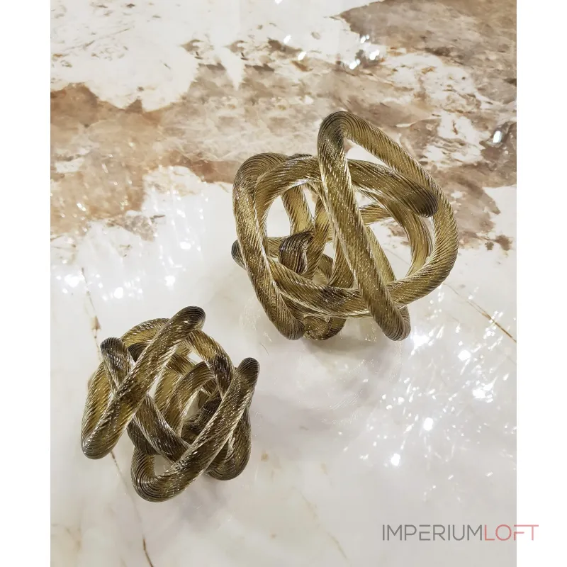 Статуэтка brass line ball от ImperiumLoft