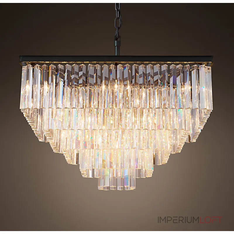 Подвесная люстра BlessLight Odeon Square 3001–85/5 30481 Подвесная люстра BlessLight Odeon Square 3001–85/5 30481
