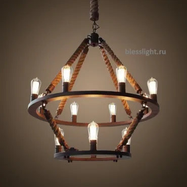 Подвесная люстра Rope filament 8109–D8+4