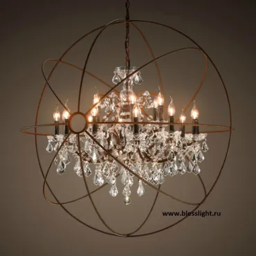 Подвесная люстра Foucault Orb Crystal 5014–D15 Подвесная люстра Foucault Orb Crystal 5014–D15