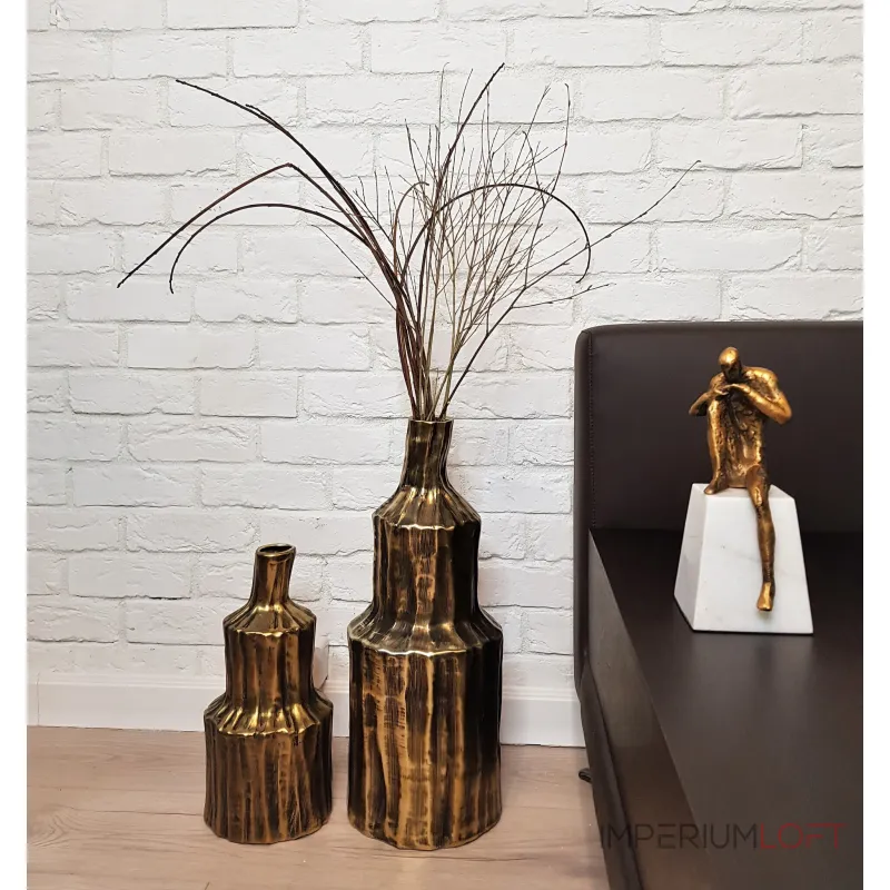 Ваза BlessLight Brown tree grain bottle 2025 Ваза BlessLight Brown tree grain bottle 2025