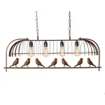 Подвесная люстра BlessLight Birds in cage L 8330-D4 30805