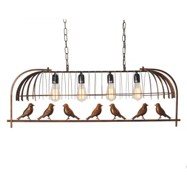 Подвесная люстра BlessLight Birds in cage L 8330-D4 30805