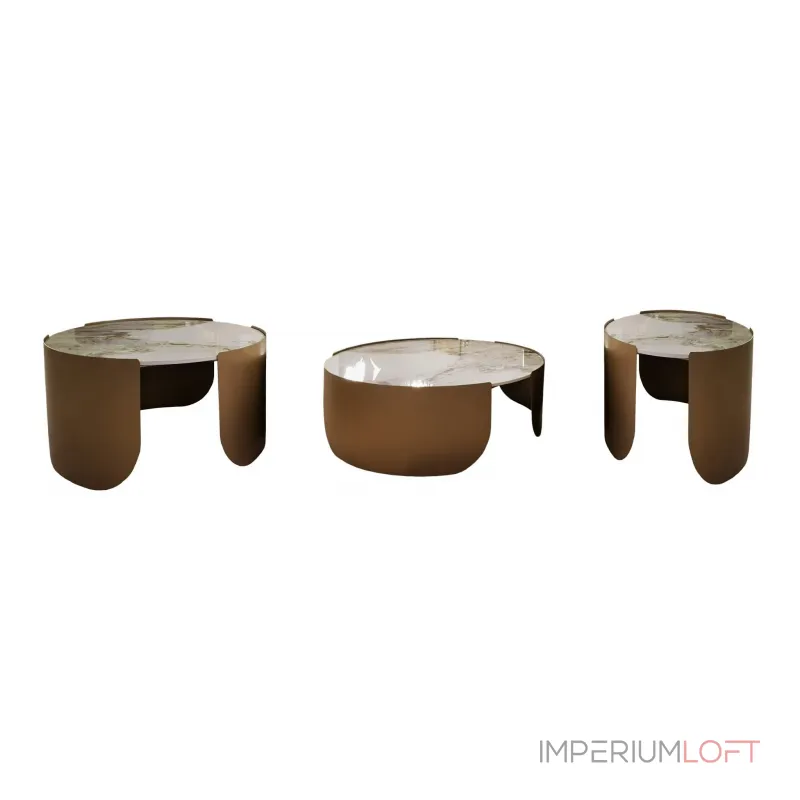 Комплект столов stone antique от ImperiumLoft Комплект столов stone antique от ImperiumLoft