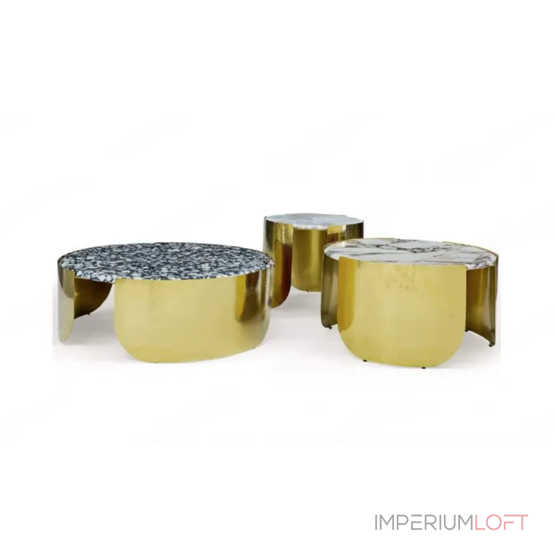 Комплект столов stone antique от ImperiumLoft Комплект столов stone antique от ImperiumLoft