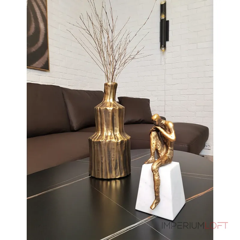 Ваза BlessLight Brown tree grain bottle 2025 Ваза BlessLight Brown tree grain bottle 2025