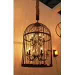 Подвесной светильник BlessLight Vintage Birdcage 5006–D4+4 30038