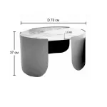 Стол stone antique m от ImperiumLoft