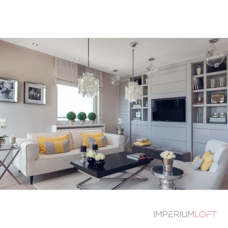 Подвесной светильник Elite Luxury D28 Gold