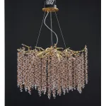 Подвесная люстра coral crystals round copper ii color