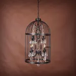 Подвесной светильник BlessLight Vintage Birdcage 5006–D4+4 30038