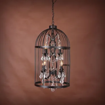 Подвесной светильник BlessLight Vintage Birdcage 5006–D4+4 30038 Подвесной светильник BlessLight Vintage Birdcage 5006–D4+4 30038