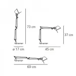 Настольная лампа BlessLight Tolomeo Micro 14619