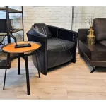 Стол кофейный BlessLight Husk leather plate 1138