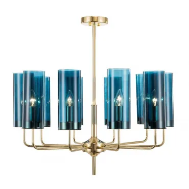 Люстра на штанге Glass Tube Chandelier 10