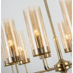 Люстра на штанге Glass Tube Chandelier 10