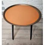 Стол кофейный BlessLight Husk leather plate 1138