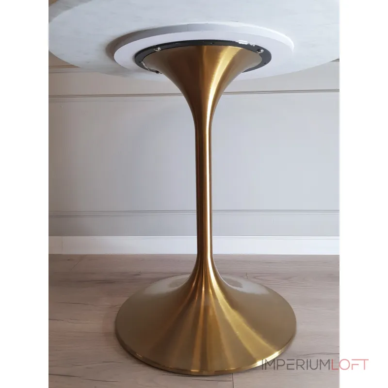 Стол tulip marble brass от ImperiumLoft