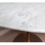 Стол tulip marble brass от ImperiumLoft