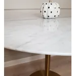 Стол tulip marble brass от ImperiumLoft