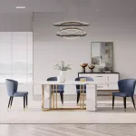 Стол marble cross от ImperiumLoft