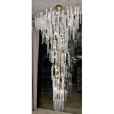 Подвесная люстра coral crystals cascade copper ii