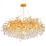 Подвесная люстра Droplet Chandelier oval L120