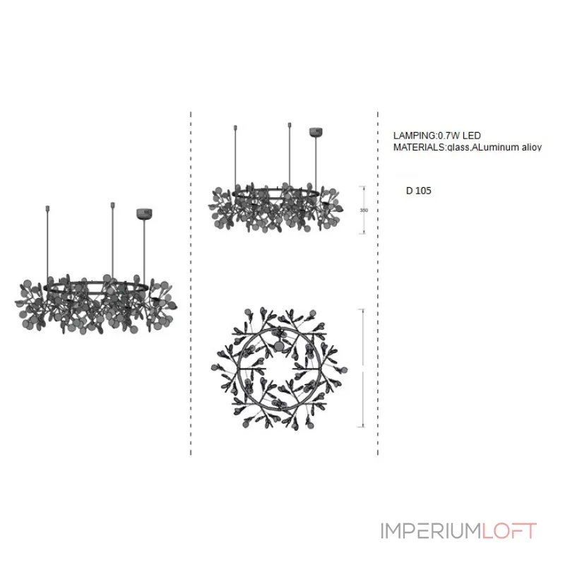 Люстра Heracleum the Big O D125 подвесная BlessLight bl_17496 от ImperiumLoft Люстра Heracleum the Big O D125 подвесная BlessLight bl_17496 от ImperiumLoft