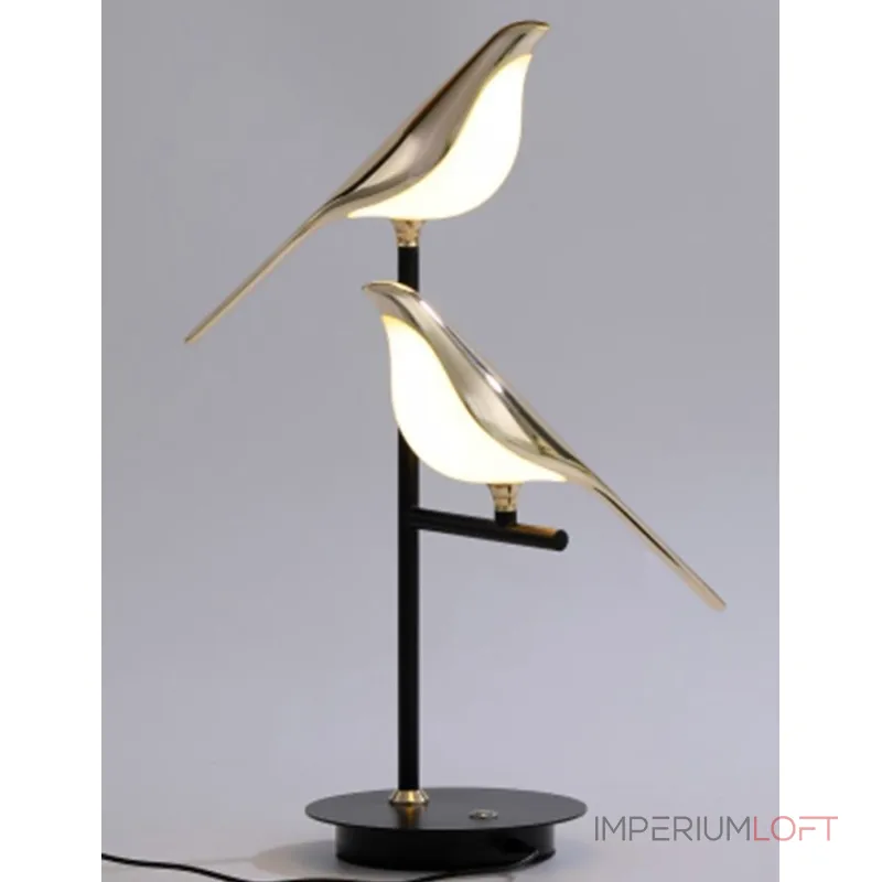 Лампа настольная BlessLight Golden Bird Double 18090 от ImperiumLoft