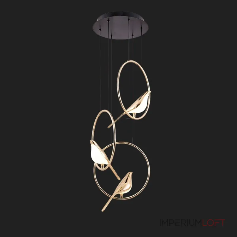 Подвесная люстра BlessLight Golden Bird R3 18947 Подвесная люстра BlessLight Golden Bird R3 18947