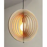 Подвесная люстра BlessLight Mooon Wood 20224
