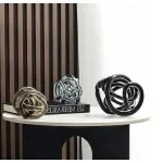 Статуэтка BlessLight Black line ball 2054 от ImperiumLoft