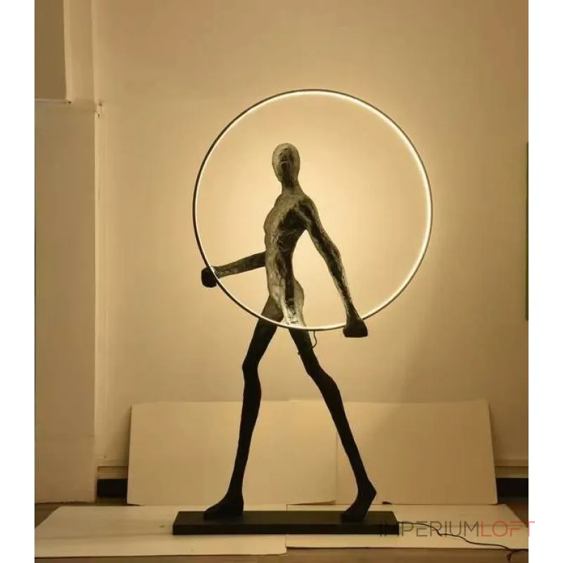 Торшер Man Carries Light Circle BlessLight bl_21114 от ImperiumLoft Торшер Man Carries Light Circle BlessLight bl_21114 от ImperiumLoft