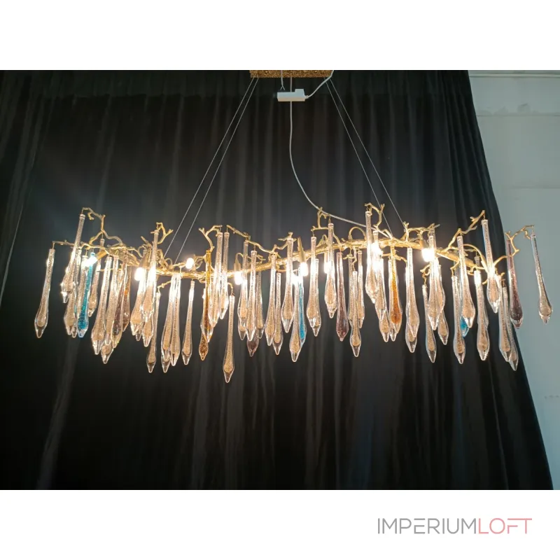 Люстра подвесная Aqua L Color Copper II BlessLight bl_21626 от ImperiumLoft