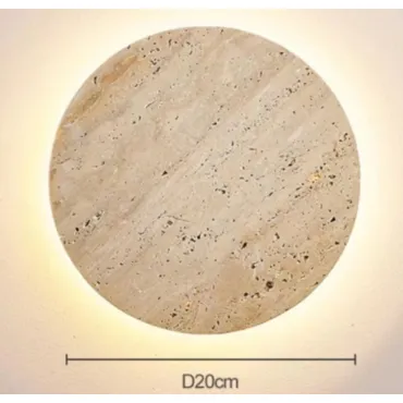 Бра BlessLight Travertine Disc 21731