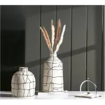 Ваза BlessLight Black line narrow mouth vase B 4051 от ImperiumLoft