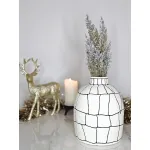 Ваза BlessLight Black line narrow mouth vase B 4051 от ImperiumLoft