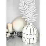 Ваза BlessLight Black line narrow mouth vase B 4051 от ImperiumLoft