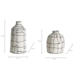 Ваза BlessLight Black line narrow mouth vase B 4051 от ImperiumLoft